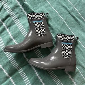 Coach Rain boots